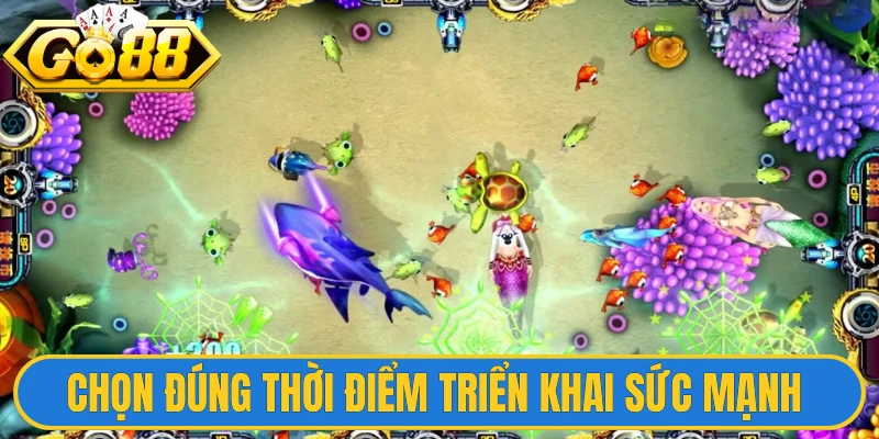 Tiên Bắn Cá - Phiêu Lưu Với Không Gian Giải Trí Cuốn Hút 2 Chọn đúng thời điểm triển khai sức mạnh